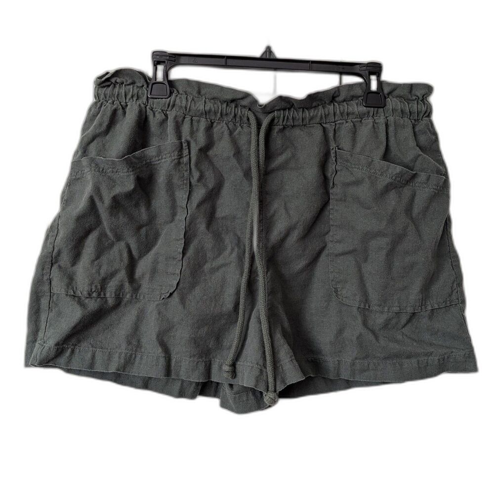Universal Thread Linen Blend Summer Weather Shorts XL Casual Beachy Vacation